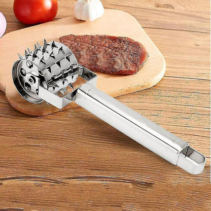1pcs Stainless Steel Useful Loose Meat Tenderizers Meat Hammer For Steak Knock-sided For Steak Pork Pounders V1263-JX-1960