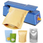 Electric Heat Sealing Machine Heat Sealer Hand Press Vacuum Food Plastic Bag Impulse Sealer Packaging Machine V1263-JX-1963