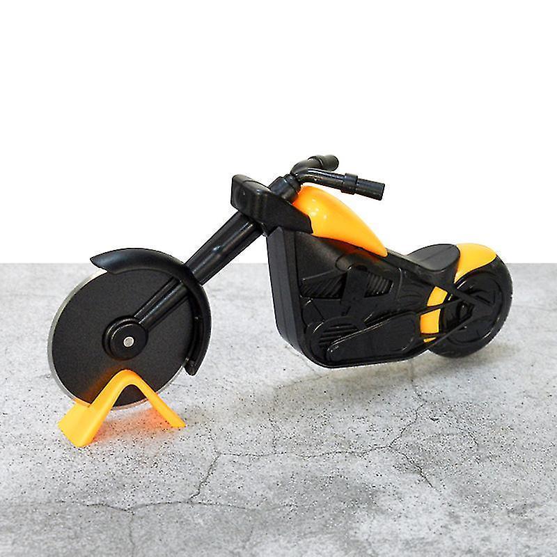 Stainless Steel Pizza Cutter Single Wheel Cut Tools Pizza Chopper Slicer Kitchen Gadget Household Cake Cutter V1263-JX-1965