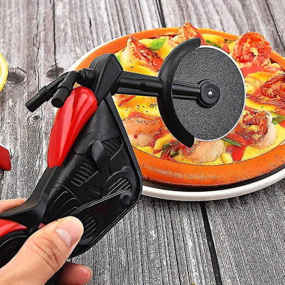 Stainless Steel Pizza Cutter Single Wheel Cut Tools Pizza Chopper Slicer Kitchen Gadget Household Cake Cutter V1263-JX-1965