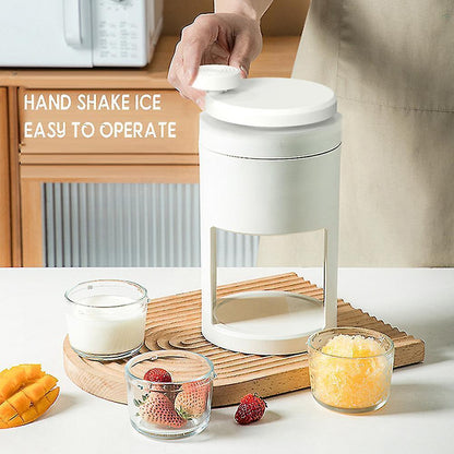 Ice Slushie Making Machine Durable Multipurpose Ice Crusher For Ice Cream Drinking V1263-JX-1976