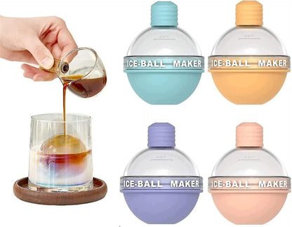 Summer New Creative Light Bulbs Ice Molds,silicone Ice Cube Molds,ice Ball Maker, Whiskey Ice Mold,2.5 Inches V1263-JX-1978