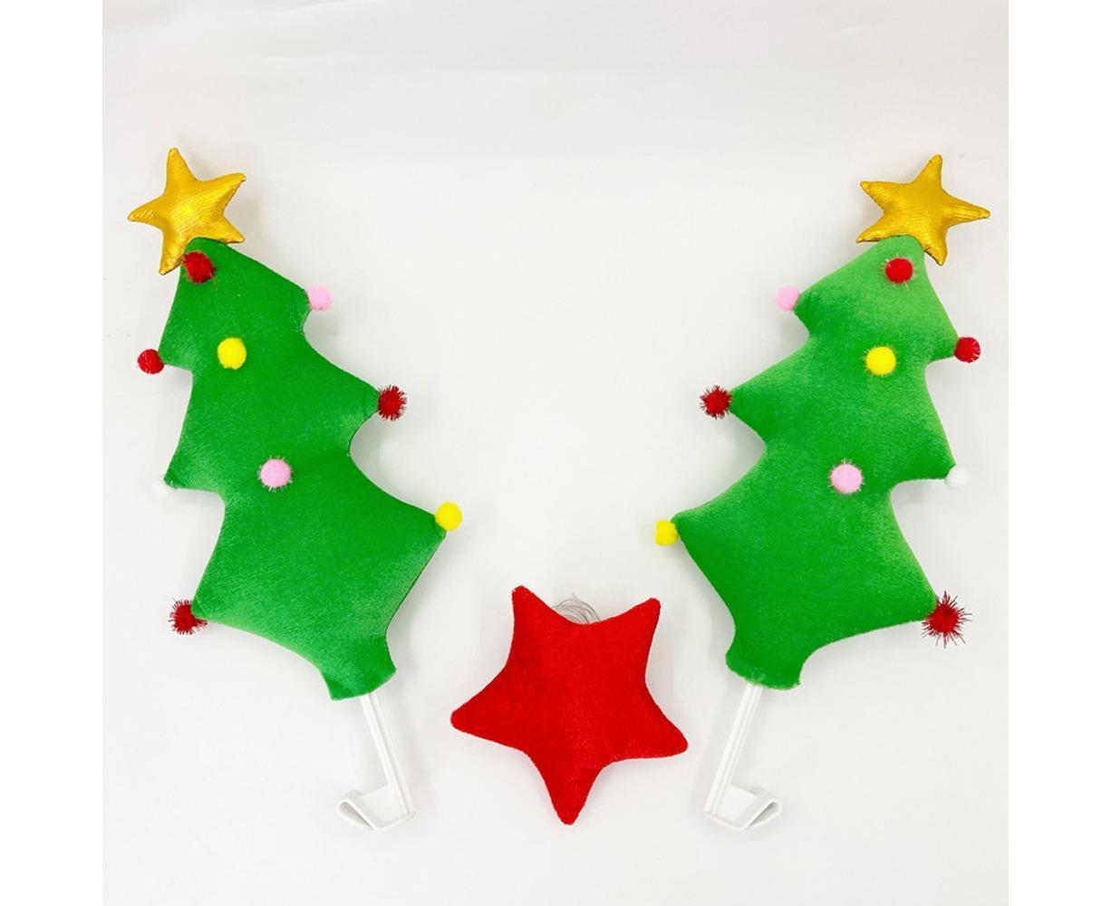 Christmas Car Decorations Christmas Tree Car Kit Vehicle Windows Ornaments Xmas Car Styling Gift V1263-JX-199