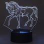Horse Night Light, 3D Illusion Lamp, LED Light Optical Illusion Lamp with 7 Colors Changing Touch V1263-JX-2000