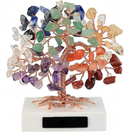 Premium quality natural chakra crystal tree with healing properties V1263-JX-2042