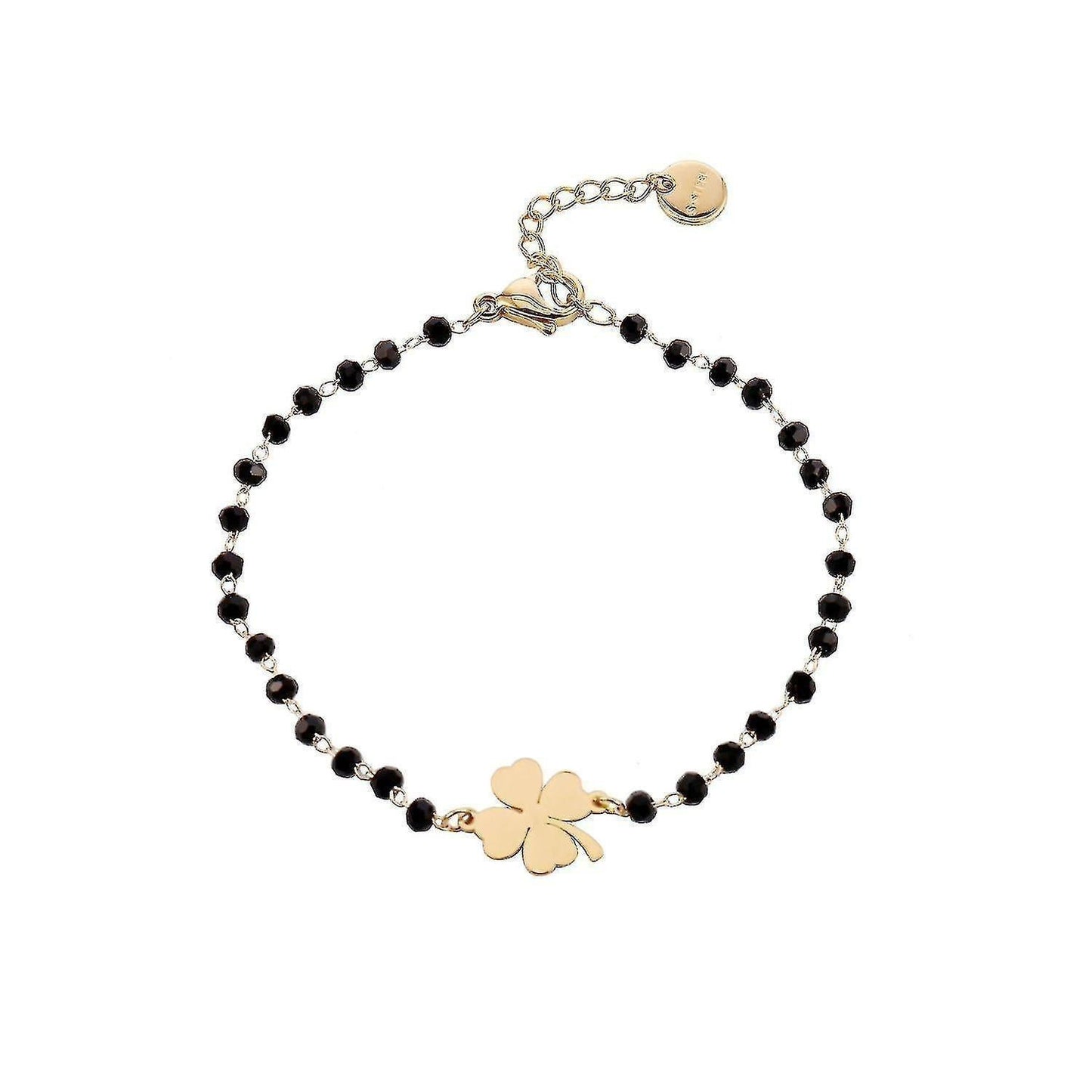 Crystal Beads Chain Bracelet(steel-star) V1263-JX-2077