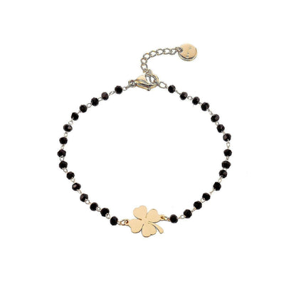 Crystal Beads Chain Bracelet(steel-star) V1263-JX-2077