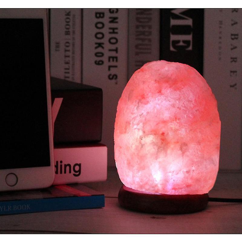 Crystal Salt Lamp Usb Natural Colorful Color Changing Warm White Led Mineral Salt Lamp Night Light V1263-JX-2079
