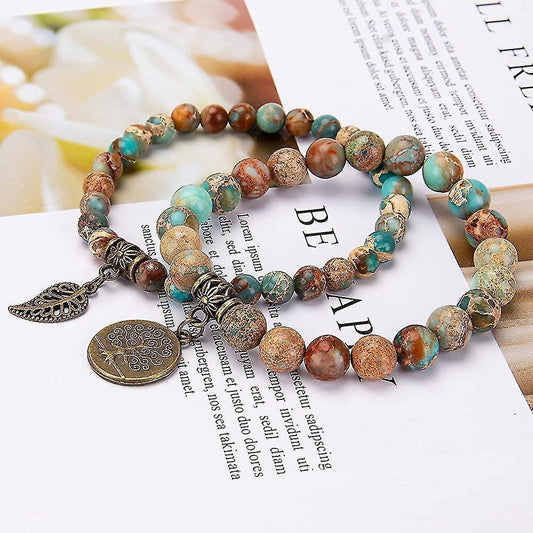 Healing Crystals Chakra Bracelets For Women-crystal Bracelets V1263-JX-2086