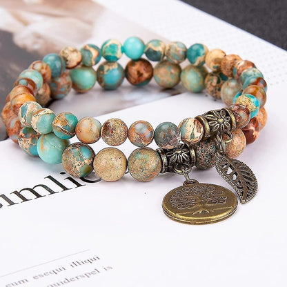Healing Crystals Chakra Bracelets For Women-crystal Bracelets V1263-JX-2086