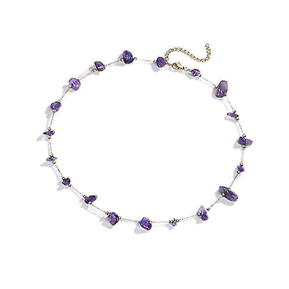 Red/purple Crystal Bracelet Bring Luck Prosperity Bracelet Agate Bracelet Gift Purple V1263-JX-2104