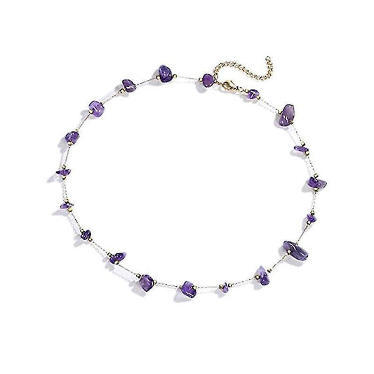 Red/purple Crystal Bracelet Bring Luck Prosperity Bracelet Agate Bracelet Gift Purple V1263-JX-2104