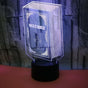 Optical Illusion 3D Book Night Light 16 Colors Cha V1263-JX-2125