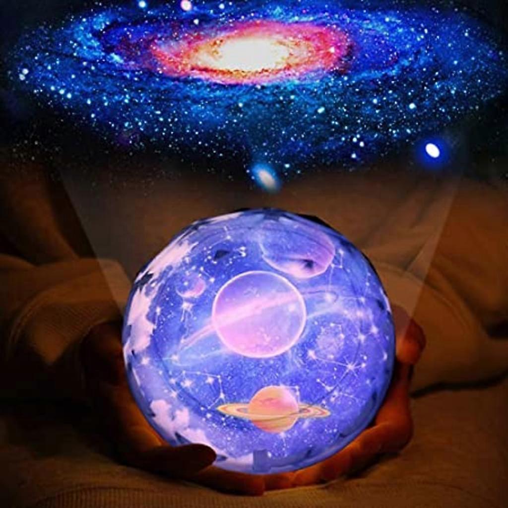 Starry Night Light, Planetary Projector Earth Universe LED Light Colorful Starry Sky babies babies Christmas V1263-JX-2141