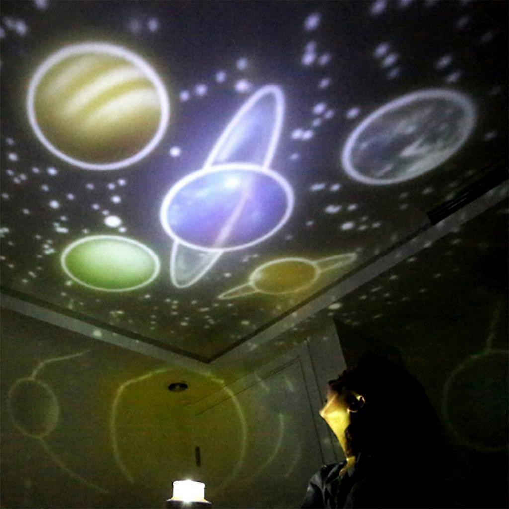 Starry Night Light, Planetary Projector Earth Universe LED Light Colorful Starry Sky babies babies Christmas V1263-JX-2141