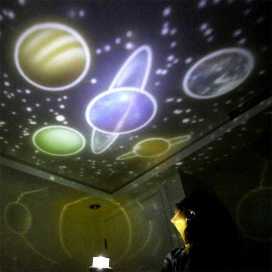 Starry Night Light, Planetary Projector Earth Universe LED Light Colorful Starry Sky babies babies Christmas V1263-JX-2141