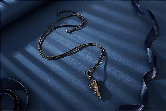 Crystal Necklace for Men Women Healing Crystal Stone Bar Pendant Necklace Adjustable Rope Necklace Natural V1263-JX-2172