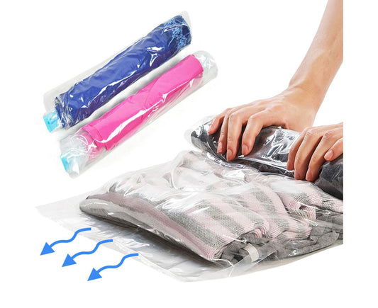 10Travel Compression Bags, Travel Essentials Vacuum Packing Space Saver Bags for Cruise Travel Accessories V1263-JX-218