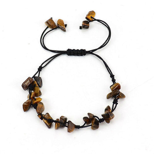 Handmade Natural Gemstones Bracelet 7 Chakras Healing Crystals Bracelet Yoga Stone Beads Bracelets Meditation V1263-JX-2185