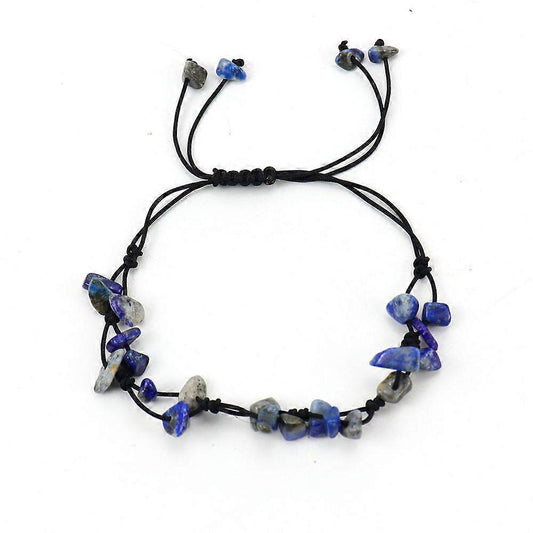 Handmade Natural Gemstones Bracelet 7 Chakras Healing Crystals Bracelet Yoga Stone Beads Bracelets Meditation V1263-JX-2186