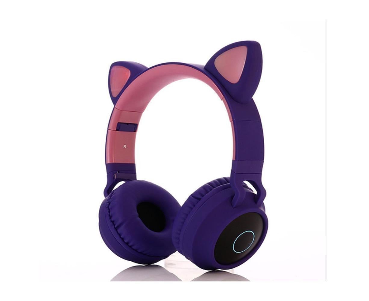 babies Bluetooth Cat Ear Headphones Foldable Stereo Wireless Headphones V1263-JX-22