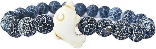 Healing Crystals Bracelet Handmade Natural Gemstones Beads Bracelet Elastic Natural Stone Yoga Beads Bracelet V1263-JX-2200