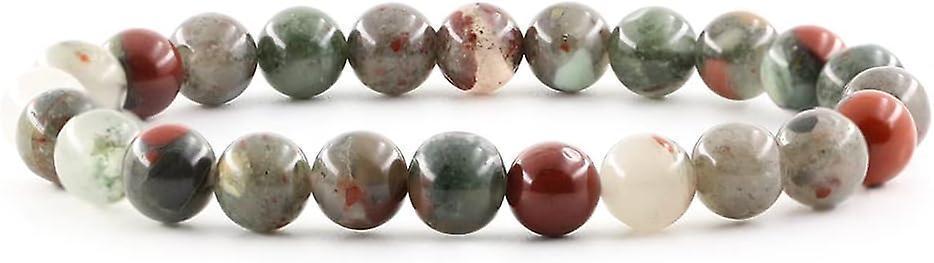 Men Women 8mm Natural Stone Bead Stretch Bracelet Healing Crystal Gemstone Beaded Bracelets V1263-JX-2213