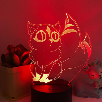 3D LED Night Light Kirara Handmade 3D Illusion V1263-JX-2243