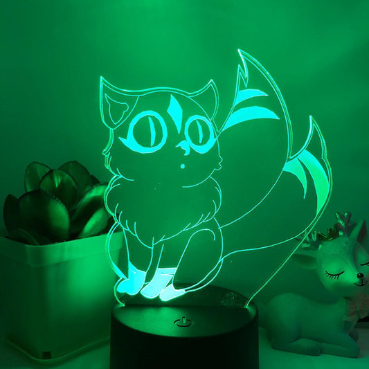 3D LED Night Light Kirara Handmade 3D Illusion V1263-JX-2243