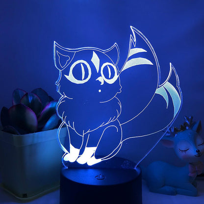 3D LED Night Light Kirara Handmade 3D Illusion V1263-JX-2243
