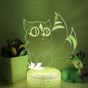 3D LED Night Light Kirara Handmade 3D Illusion V1263-JX-2248
