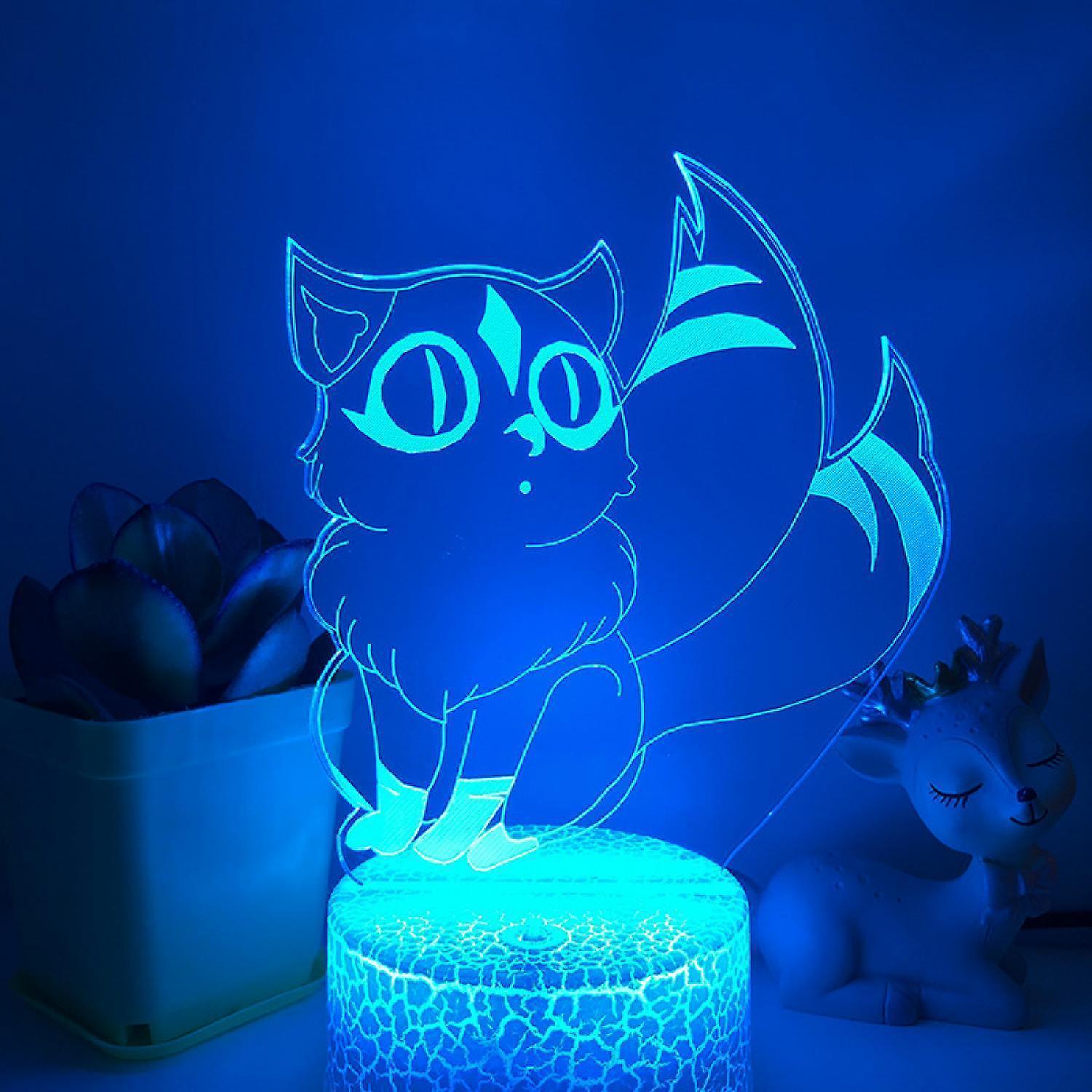 3D LED Night Light Kirara Handmade 3D Illusion V1263-JX-2248