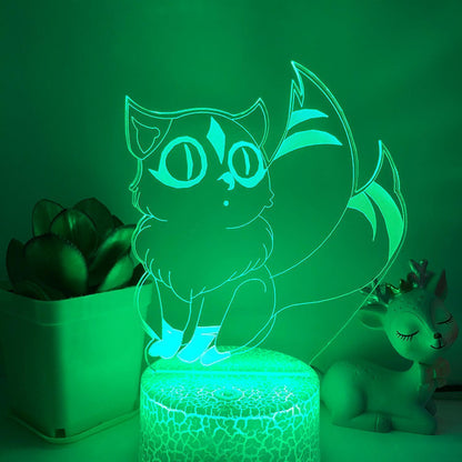 3D LED Night Light Kirara Handmade 3D Illusion V1263-JX-2248