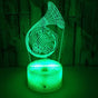 3D Lamp Illusion Night Light Dimmable 16 Color Cha V1263-JX-2251