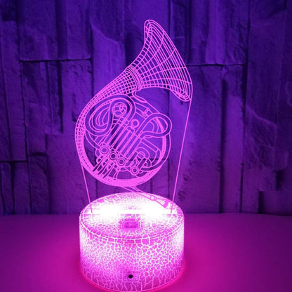 3D Lamp Illusion Night Light Dimmable 16 Color Cha V1263-JX-2251