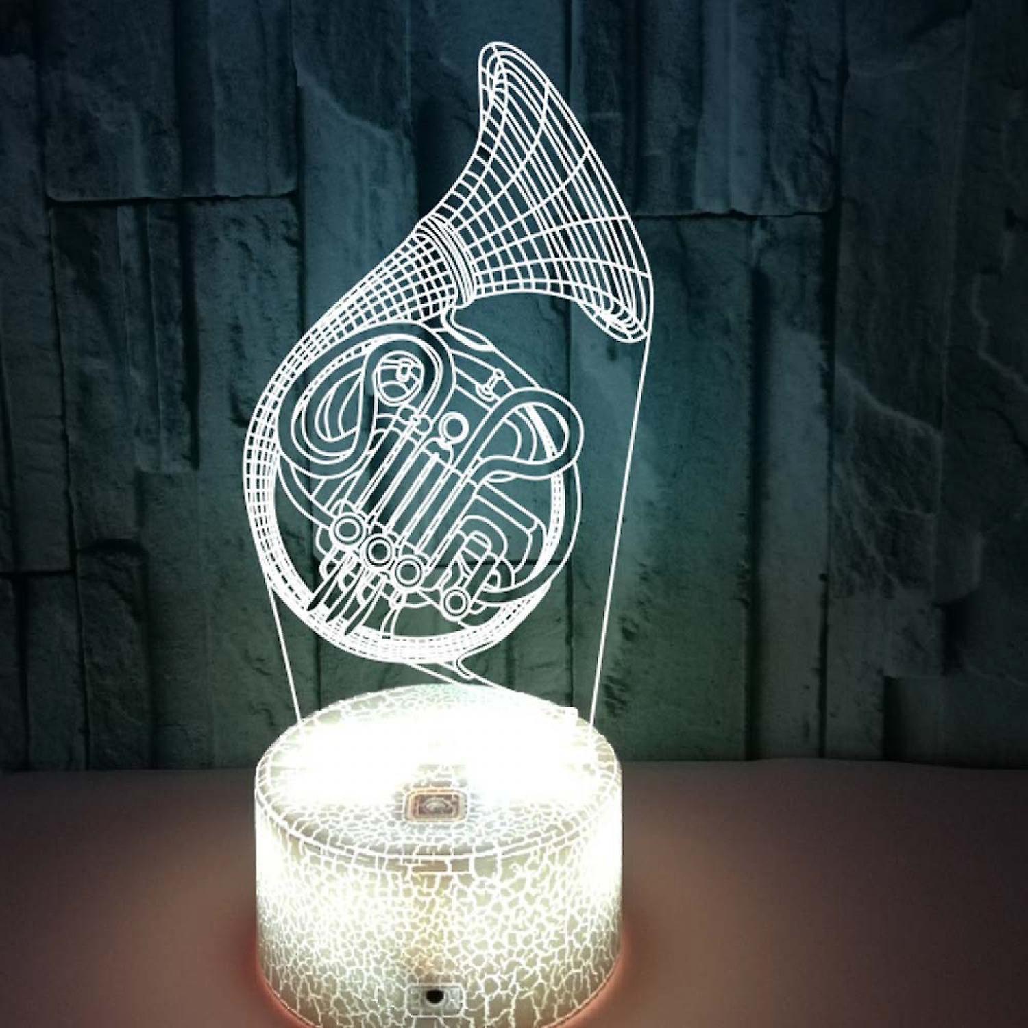 3D Lamp Illusion Night Light Dimmable 16 Color Cha V1263-JX-2251