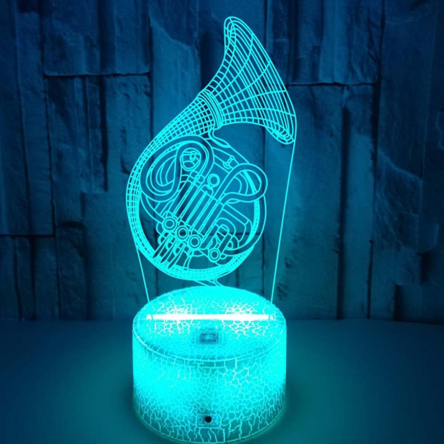 3D Lamp Illusion Night Light Dimmable 16 Color Cha V1263-JX-2251