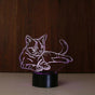 3D Optical Illusion Light LED Night Light, Cat Bedside Lamp babies Sleeping Light V1263-JX-2259
