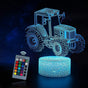 3D Led Night Light Optical Illusion Lamp With 16 Colors Change And Smart Touch V1263-JX-2262