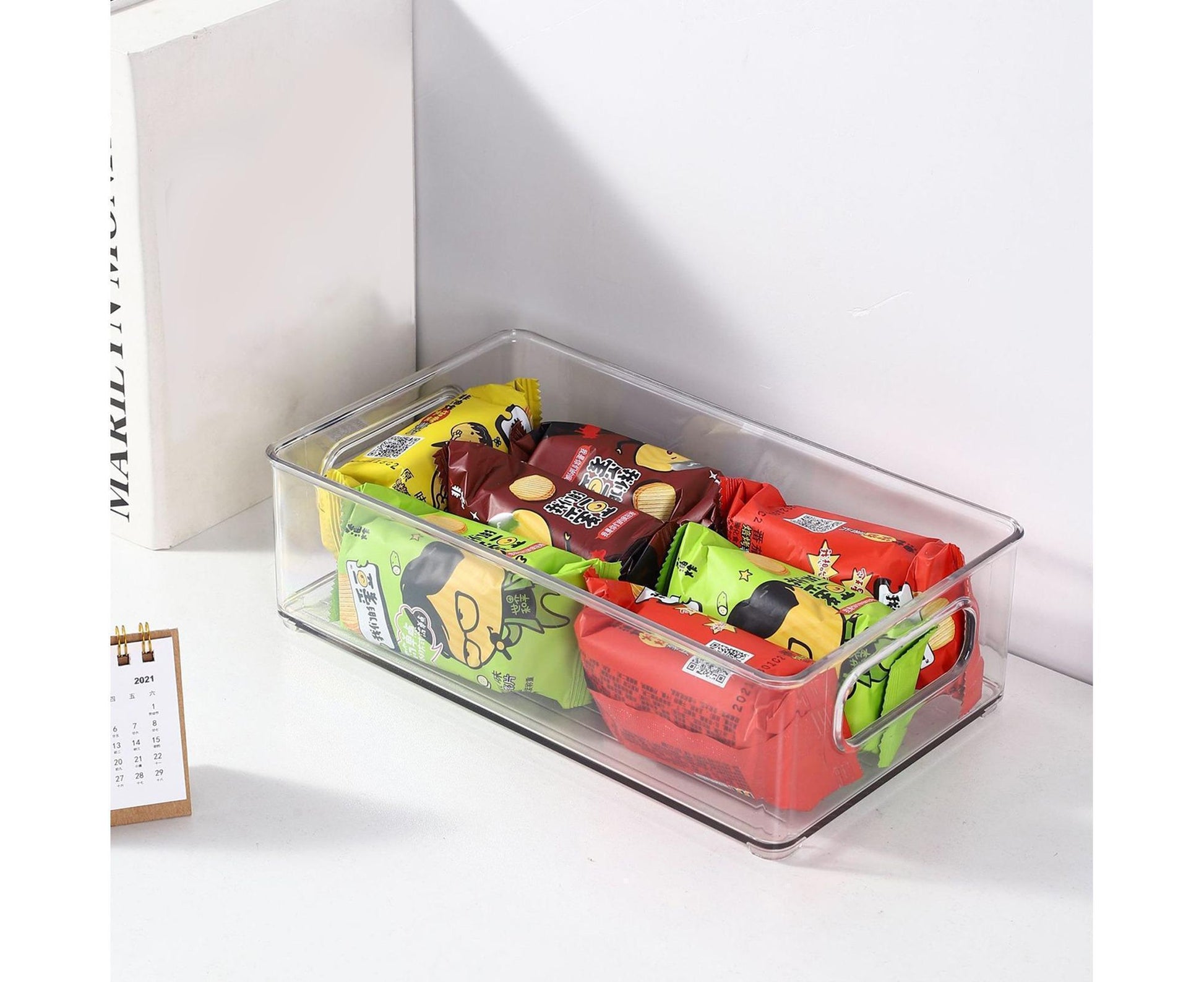 Refrigerator Organizer Bins Clear V1263-JX-227