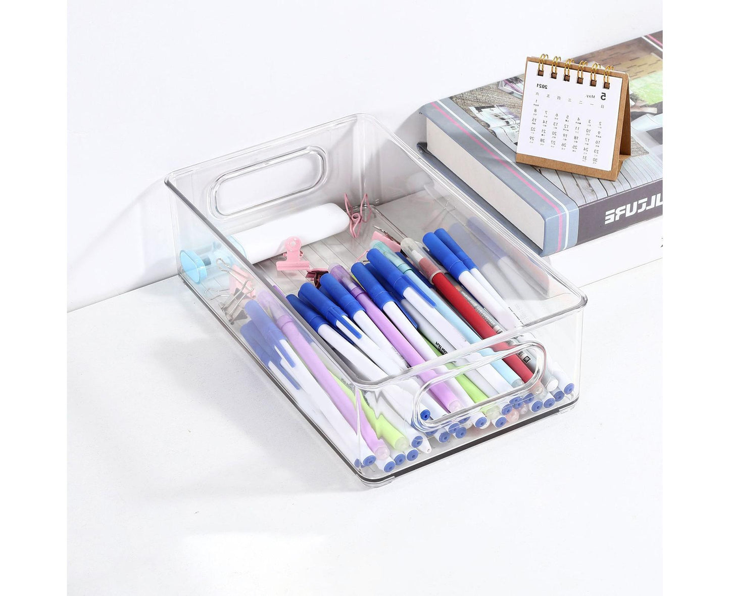Refrigerator Organizer Bins Clear V1263-JX-227