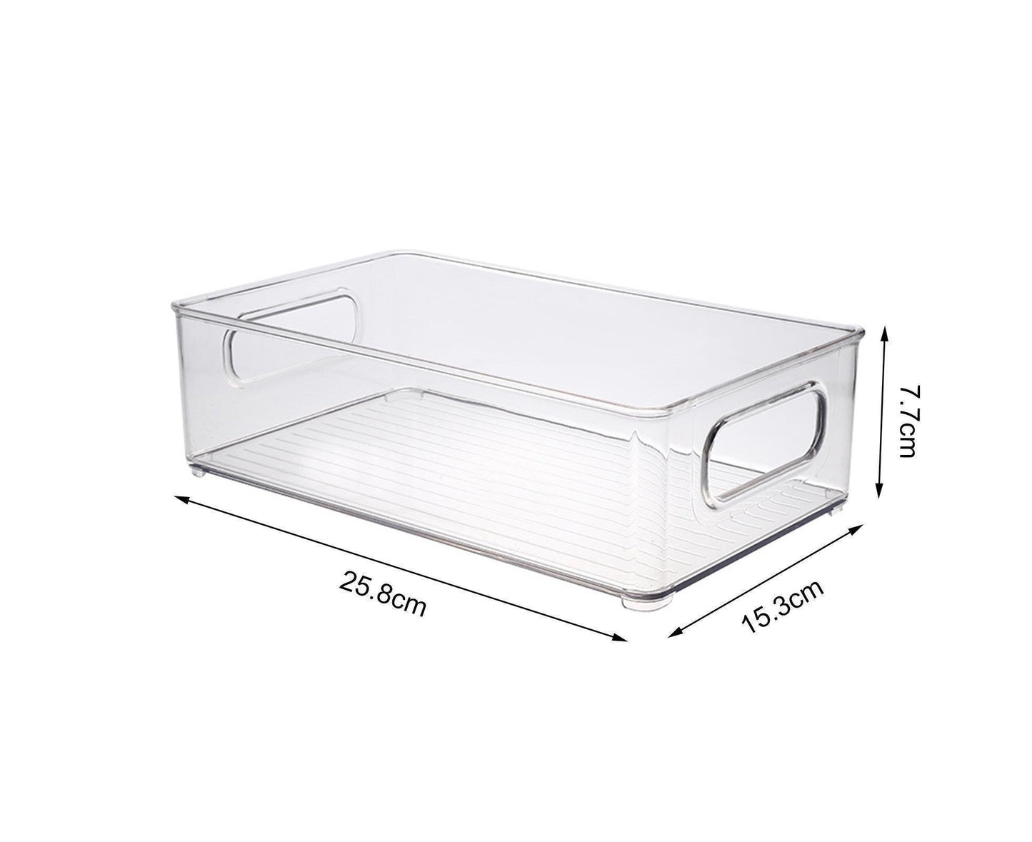 Refrigerator Organizer Bins Clear V1263-JX-227