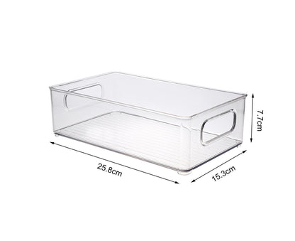 Refrigerator Organizer Bins Clear V1263-JX-227