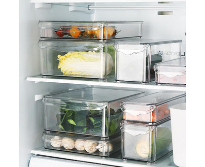 Refrigerator Organizer Bins Clear V1263-JX-227