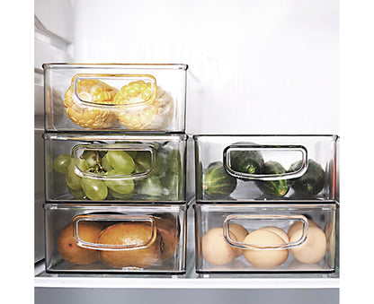 Refrigerator Organizer Bins Clear V1263-JX-227