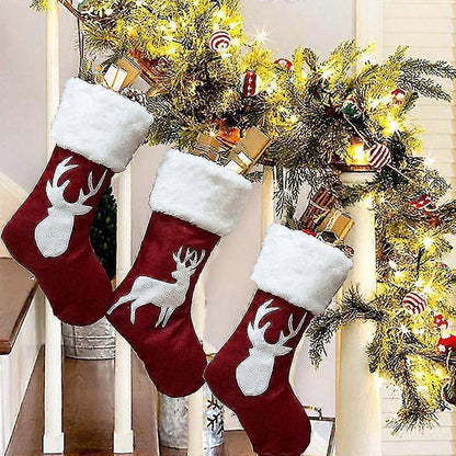 Large Christmas Stocking Christmas Decoration V1263-JX-2274
