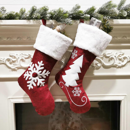 Large Christmas Stocking Christmas Decoration V1263-JX-2274
