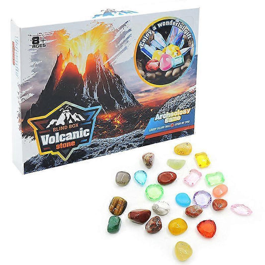 Advent Calendar- Rocks, Minerals & Fossils Advent Calendar for Babies & Geology Enthusiasts, a Complete Rock V1263-JX-2285