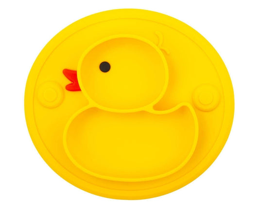 Babies Plate Silicone Babies Plates Suction Placemat Divided Dishes for Babies and Babiess One-Piece Strong V1263-JX-2289