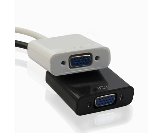 1080P HDMI-compatible Male to VGA Female Adapter Converter Video Cable Cord for PC HDTV DVD - Black V1263-JX-231